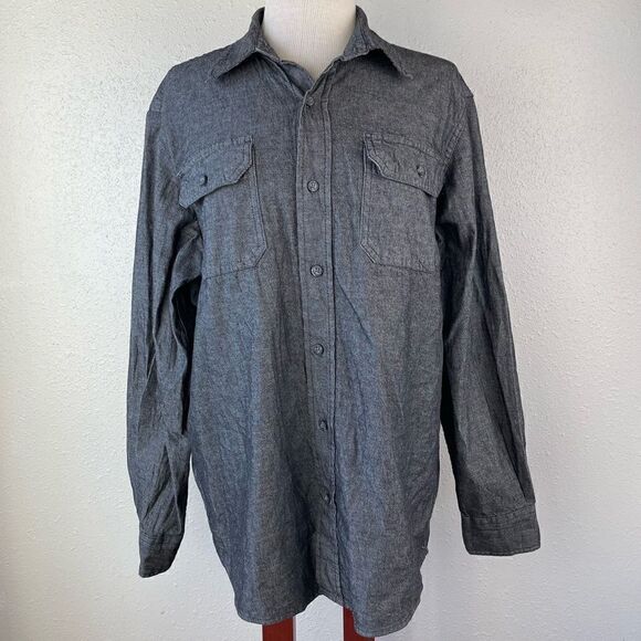 Wrangler Flex for Comfort Button Down Shirt Size M EUC - Picture 1 of 7